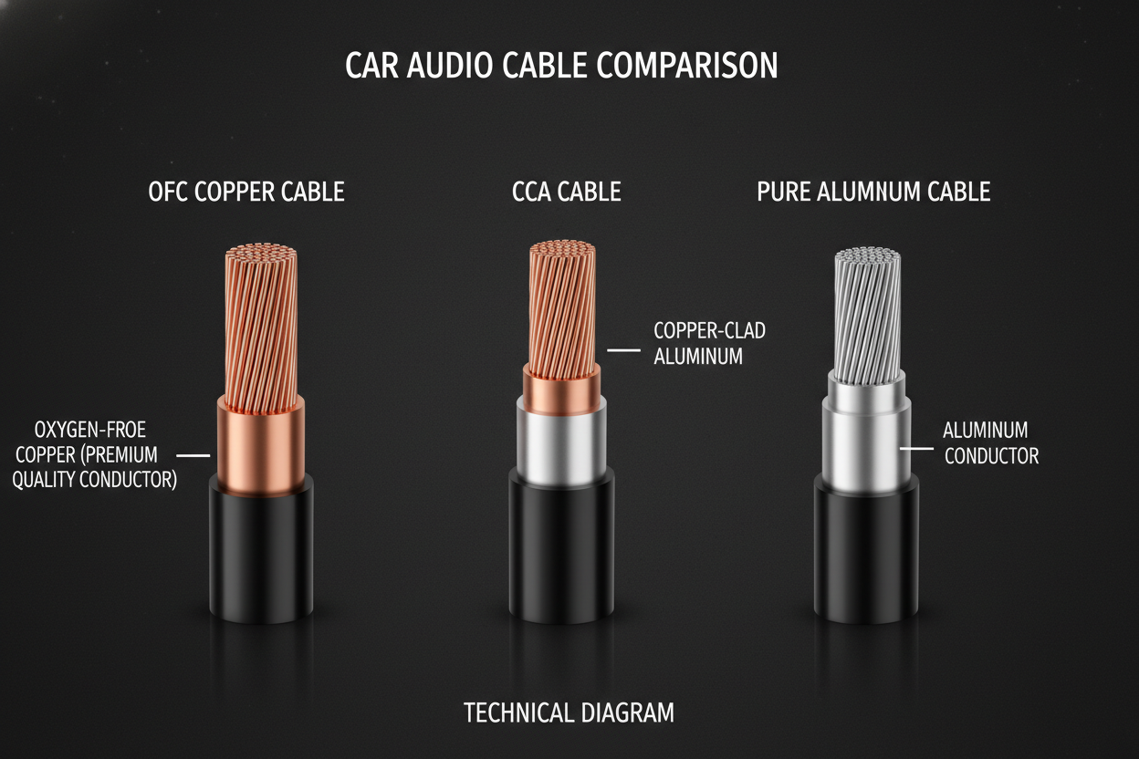 Cavi e conduttori per car audio: perché il rame è la scelta migliore